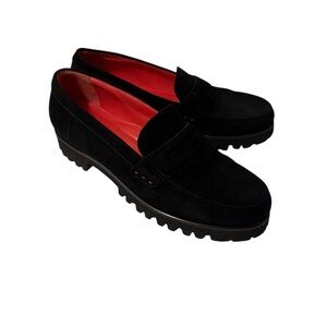 Pas de Rouge MARTA Suede
Penny Loafer Shoes